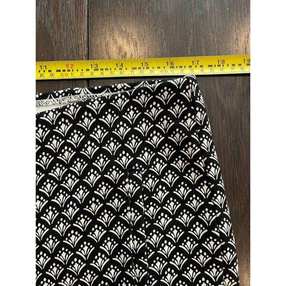 Chico's Black and White Straight Leg Pants - Picture 6 of 8